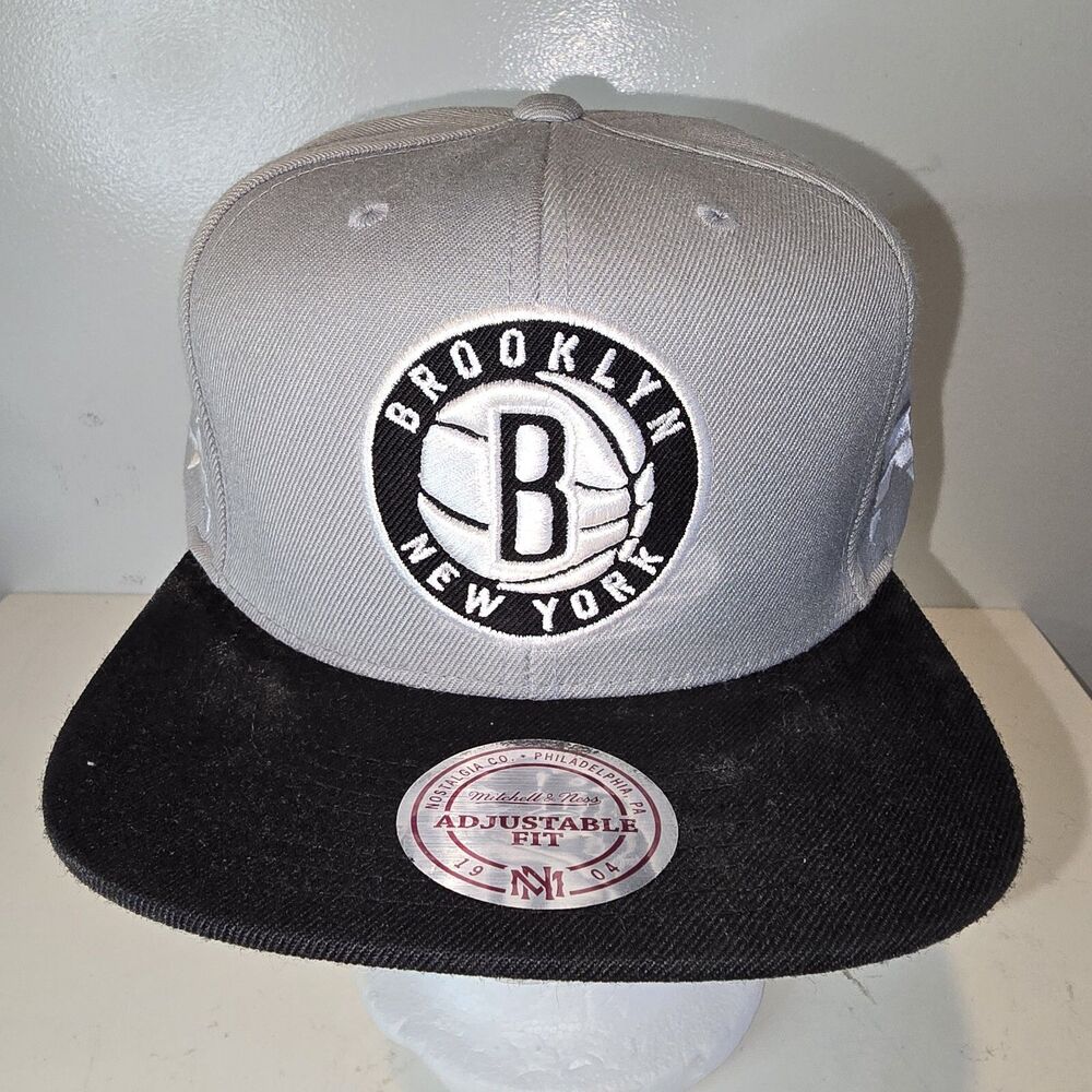 Mitchell And Ness Brooklyn Nets Adjustable Cap